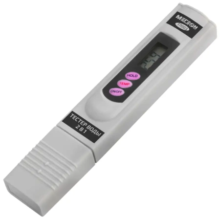 TDS метр 2 в 1 (солемер/ термометр) МЕГЕОН 17003 купить по низкой цене | МАКСПРОФИТ