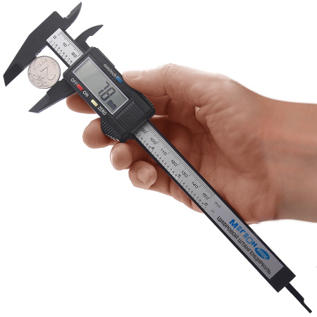 Штангенциркуль из карбона МЕГЕОН 80500 купить по низкой цене | МАКСПРОФИТ