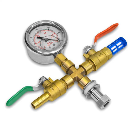 Вакуумметр с арматурой в сборе МЕГЕОН 51708W купить по низкой цене | МАКСПРОФИТ