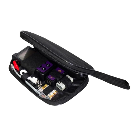 Многофункциональный кабельный тестер Ermenrich NetGeeks NP40, фиолетовый купить по низкой цене | МАКСПРОФИТ