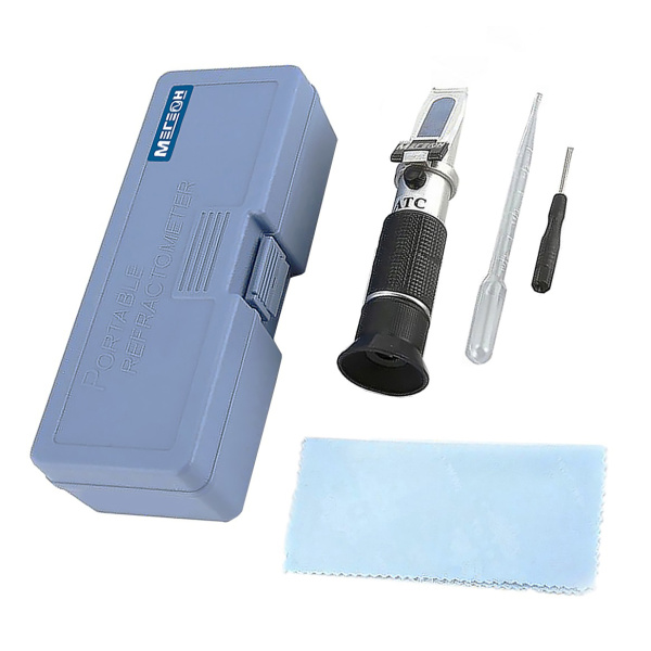 Рефрактометр для автомобилистов (антифриз, электролит, незамерзайка) МЕГЕОН 72011 купить по низкой цене | МАКСПРОФИТ